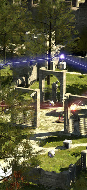 Iphone X The Talos Principle Baggrund — Galaxy S25 Wallpapers