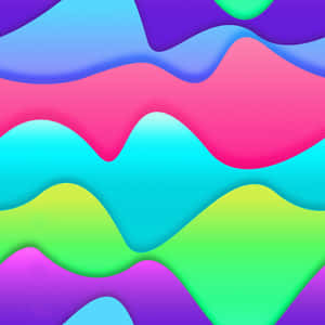 Bølget baggrund — iPad Air 13 Wallpapers