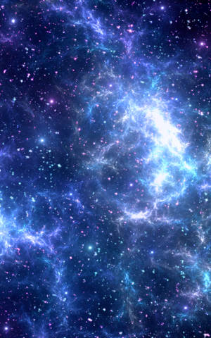 Lyseblå galakse tapet — Galaxy Tab S10+ Wallpapers