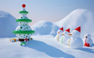 En fræk julemand på en rødnæset ren — Sjov jul Wallpapers