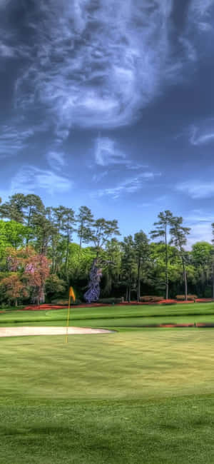 Iphone X Golfbane Baggrund — Nothing Phone (4b) Wallpapers