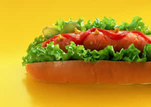 Billeder af hotdogs — Pølse i brød Wallpapers