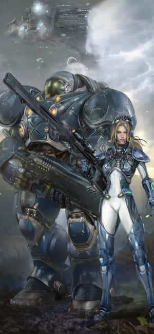 Iphone X Starcraft Ii baggrund — Nothing Phone (4b) Wallpapers