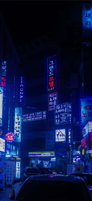 Japansk neon — Vivo V70 FE Wallpapers