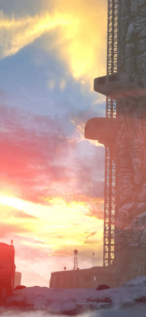 Iphone Xs Max The Talos Principle-baggrund — iPhone 15 Wallpapers