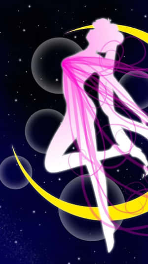 Lilla anime-baggrund