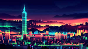 Neonby baggrund — Neon by Wallpapers