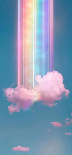 Pastelregnbue baggrund — ZTE Blade A Wallpapers