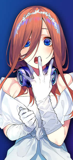 Miku Nakano baggrund — HMD Arc 2 Wallpapers