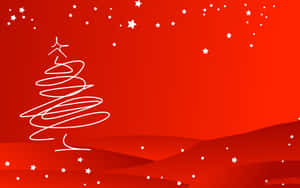 Rød julebaggrund — Rød jul Wallpapers