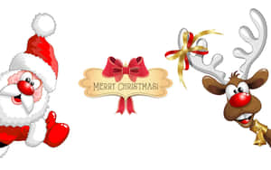 En Sjov Juleforsamling — Sjov jul Wallpapers