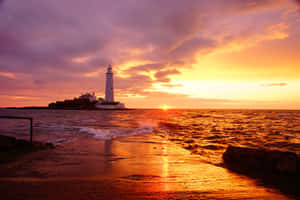 Smukke solnedgangsbilleder — Smuk solnedgang Wallpapers