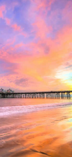 iPhone X Californien Baggrund — Galaxy S25 Ultra Wallpapers