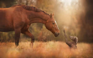 Sød hest baggrund — Sød hest Wallpapers