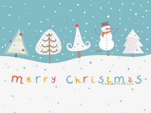 Sød drømmeverden julebaggrund — Sød jul Wallpapers