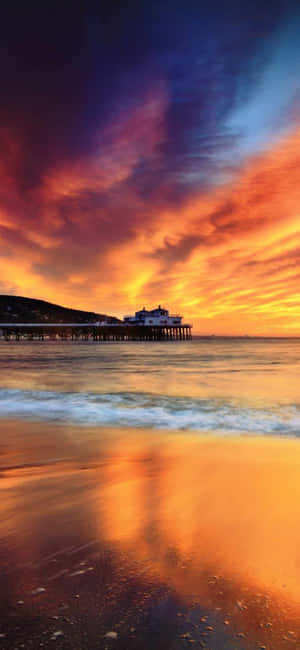 Iphone Xs Malibu Baggrund — iPhone 16e Wallpapers
