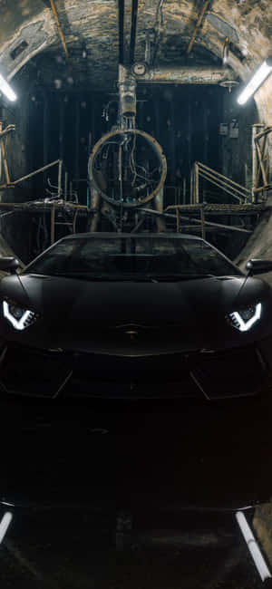 Sort Lamborghini Iphone — Vivo X200T Wallpapers