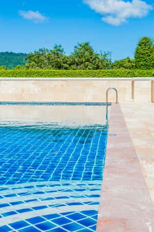 Swimmingpool baggrund — Vivo Pad5 Pro Wallpapers