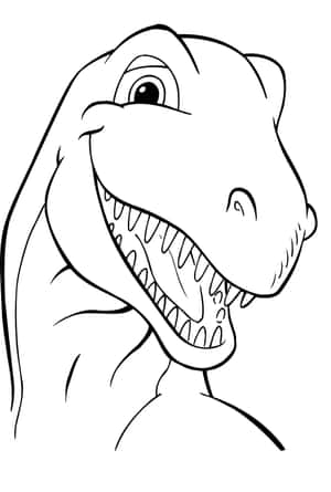Dinosaur malebilleder — iPad Pro 11 Wallpapers