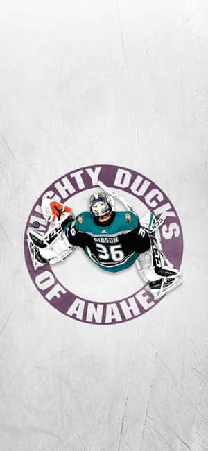 Anaheim Ducks baggrund — Xperia 10 Wallpapers
