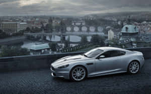 Enestående Aston Martin Vanquish klar til en køretur — Steam Deck Wallpapers