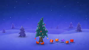 Enkel julebaggrund — Enkel jul Wallpapers
