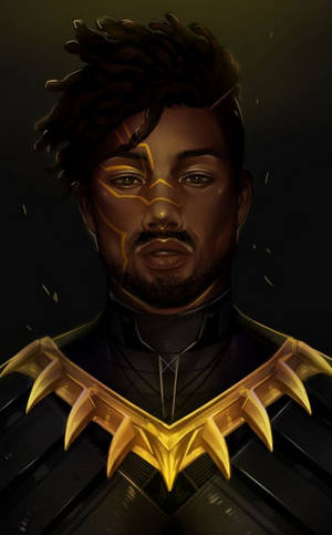 Erik Killmonger kunst tapet — RedMagic Tablet Wallpapers