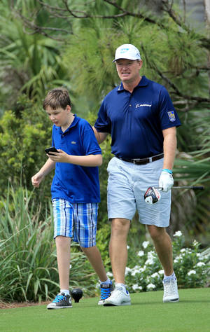 Ernie Els og Ben Els — Galaxy Tab Active Wallpapers