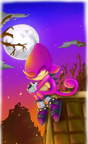 Espio kamæleonen fuldmåne — RedMagic Tablet Wallpapers