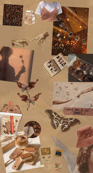 Æstetiske brune billeder — Brun æstetik GIF Wallpapers