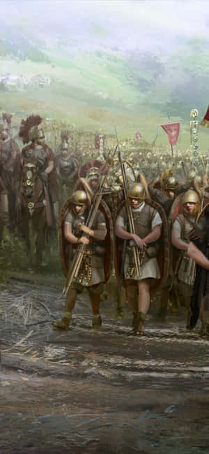Iphone Xs Total War Rome 2 Baggrund — iPhone 12 Wallpapers