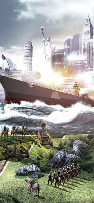 Iphone Xs Max Civilization V Baggrund — iPhone 15 Pro Max Wallpapers