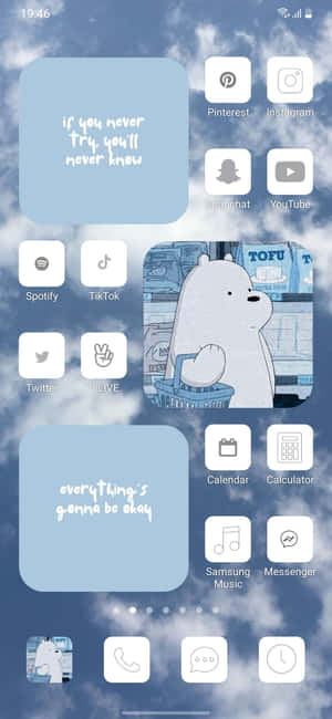 Æstetiske widgets billeder — iPhone 11 Pro Wallpapers
