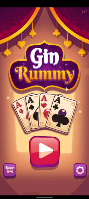 Et spændende spil Gin Rummy — Nubia A77 Wallpapers