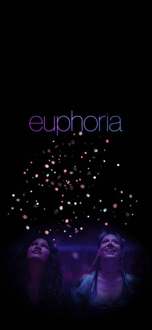 Euphoria Funklende Stjernestøv baggrund — iPhone 16 Wallpapers