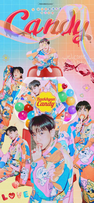 EXO Baekhyun Candy tapet