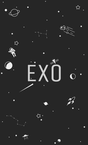 EXO galaxy fan art wallpaper — Galaxy Tab S Wallpapers
