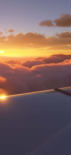 Iphone Xs Microsoft Flight Simulator baggrund — Galaxy S24 Wallpapers