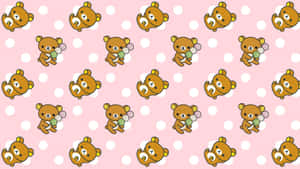 Få din daglige dosis sødme og kawaii-stemning med denne fluffy lyserøde baggrund. — Kawaii pink Wallpapers