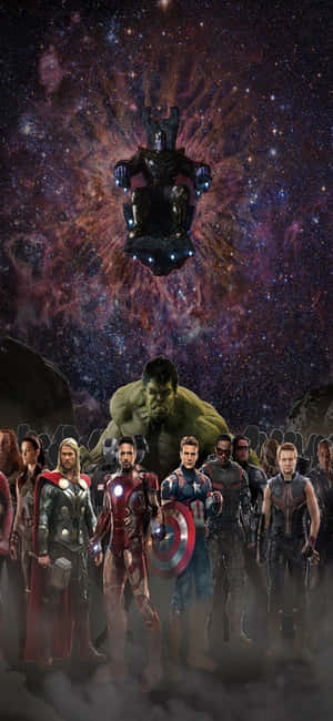 Iphone Xs Marvel's Avengers Baggrund — Honor Play10A Wallpapers