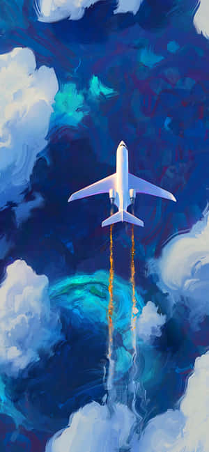 Iphone Xs Max Små Fly Baggrund — POCO M7 4G Wallpapers