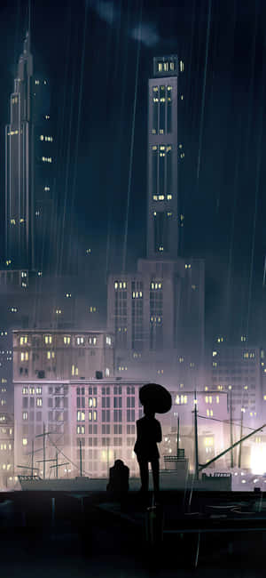 Anime bybaggrund — Anime by GIF Wallpapers