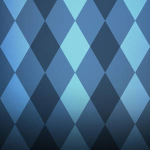 Blåt diamantmønster attraktivt — Smuk æstetik Wallpapers