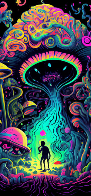 Psykedelisk baggrund — Honor Win RT Wallpapers