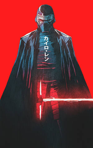Fantastisk Kylo Ren Star Wars Tablet — Huawei MatePad Mini Wallpapers