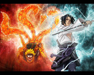 Fantastisk Naruto med Sasuke