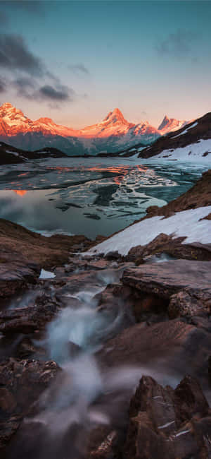 Fantastisk natursceneri til iPhone X-baggrund — Pixel 8a Wallpapers