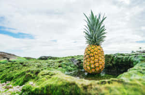 Ananas baggrund — MacBook Pro 16 Wallpapers