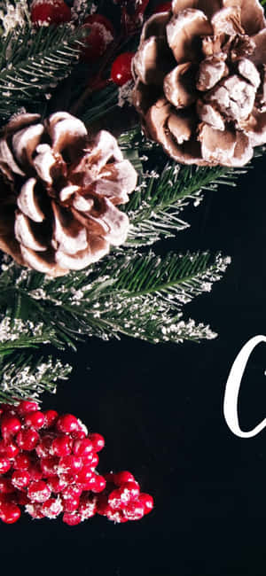 Julebaggrund til iPhone