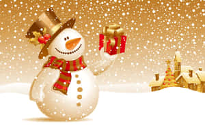 Sød julebaggrund — Sød jul Wallpapers